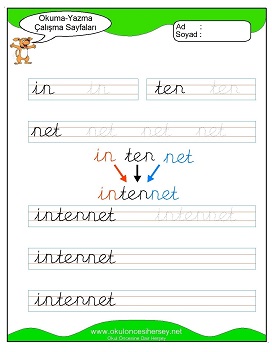 inorm Grubu Çalışma Sayfaları